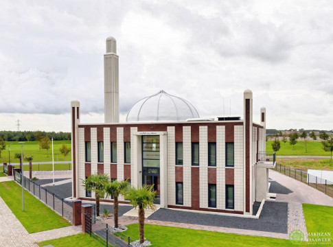 Baitul Afiyat Mosque (The House of Peace and Security) in Almere, Holland