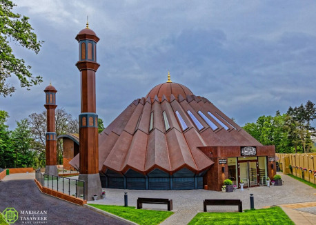 Mubarak Mosque (The Blessed Mosque) in Islamabad, Tilford, UK